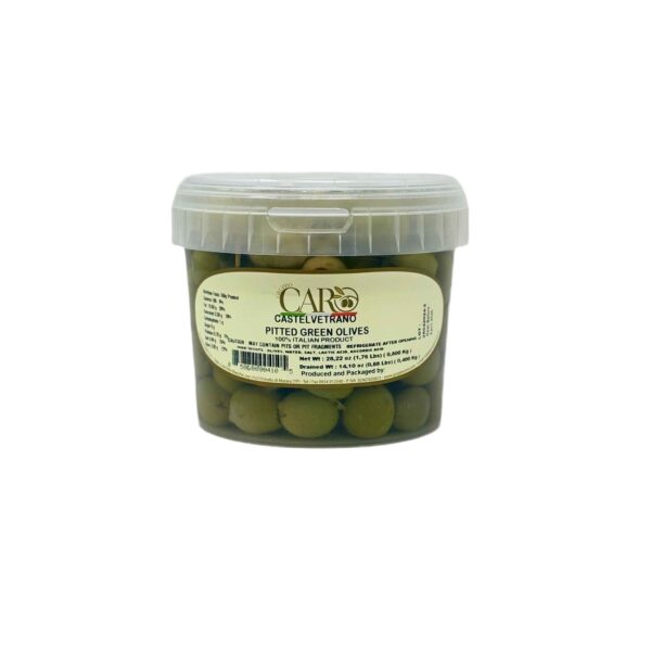 Caro Castelvetrano Pitted Green Olives 1Lb